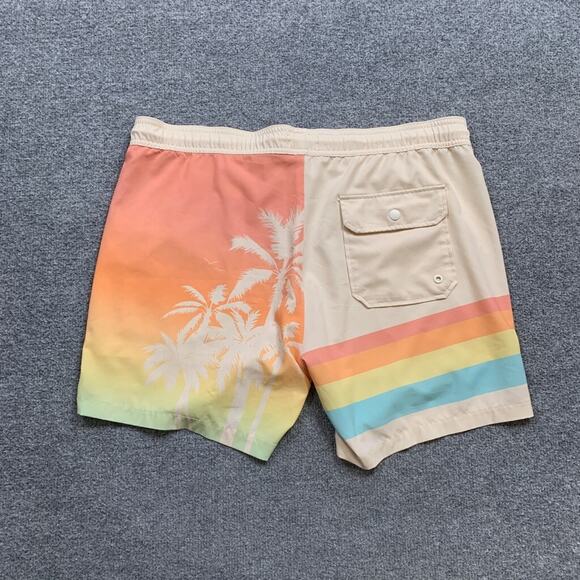 Marine Layer Swim Trunk Mens M Medium Pastel Floral 4 Way Stretch Beach *READ - Picture 9 of 13